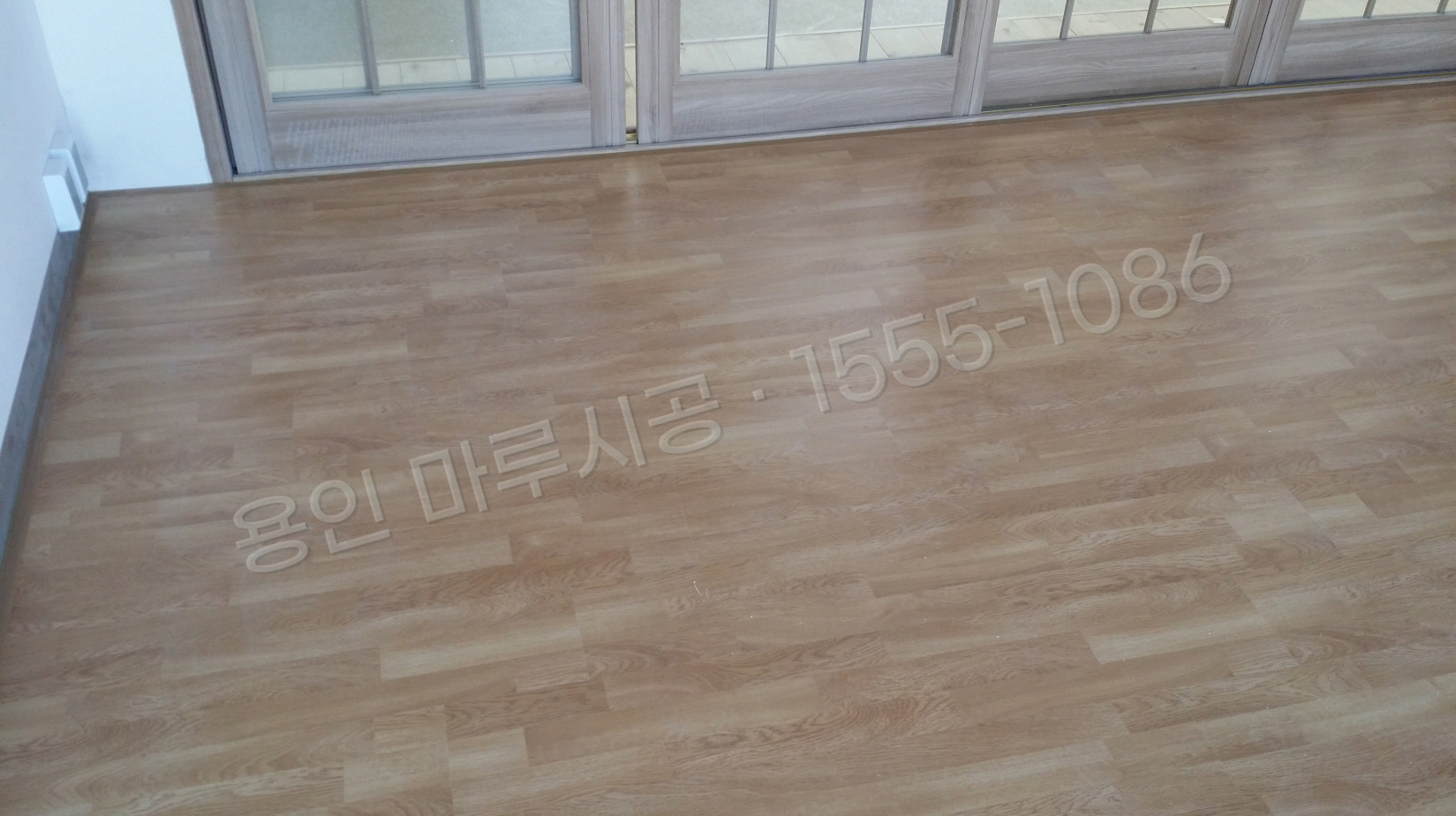 용인 기흥구 마북동 바닥공사 마루시공업체 한솔 레브 내츄럴오크 강화마루 시공 후