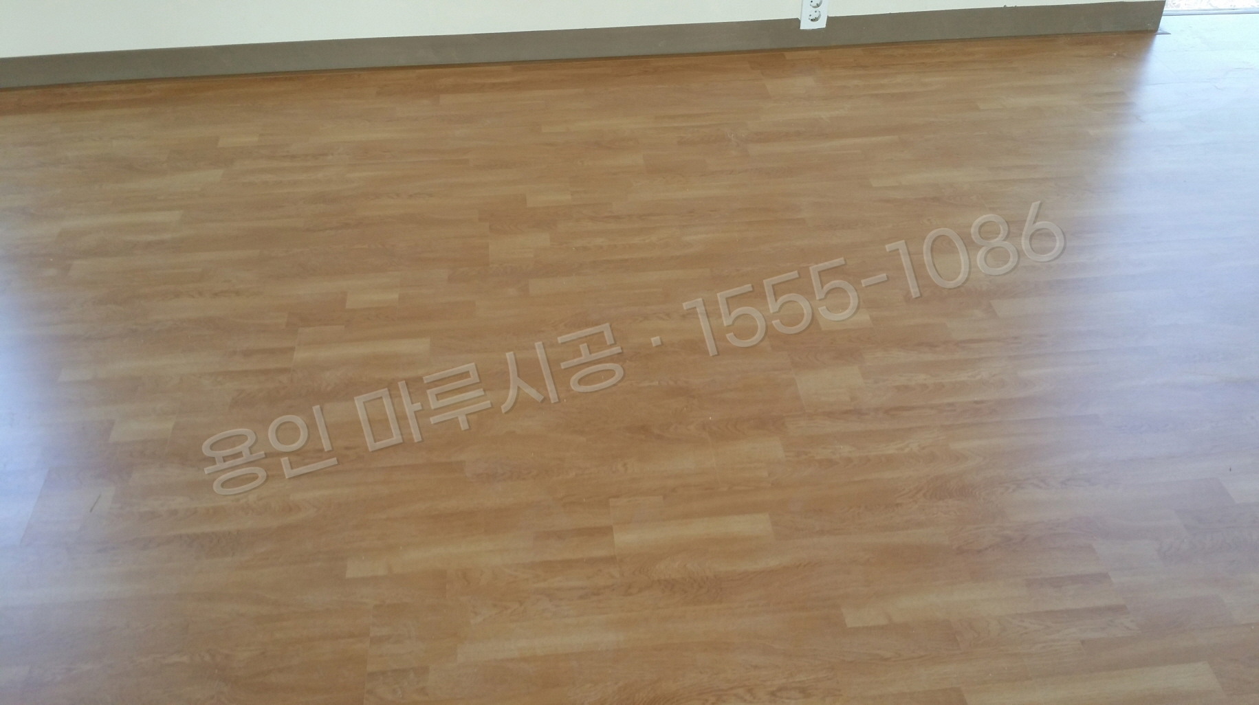 용인 기흥구 마북동 바닥공사 마루시공업체 한솔 레브 내츄럴오크 강화마루 시공 후