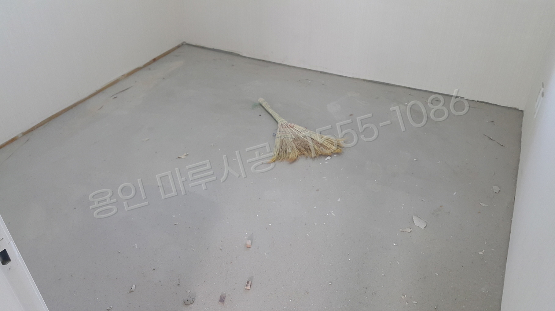 용인 기흥구 고매동 바닥공사 마루시공업체 한솔 울트라 워시오크 강마루 시공 전