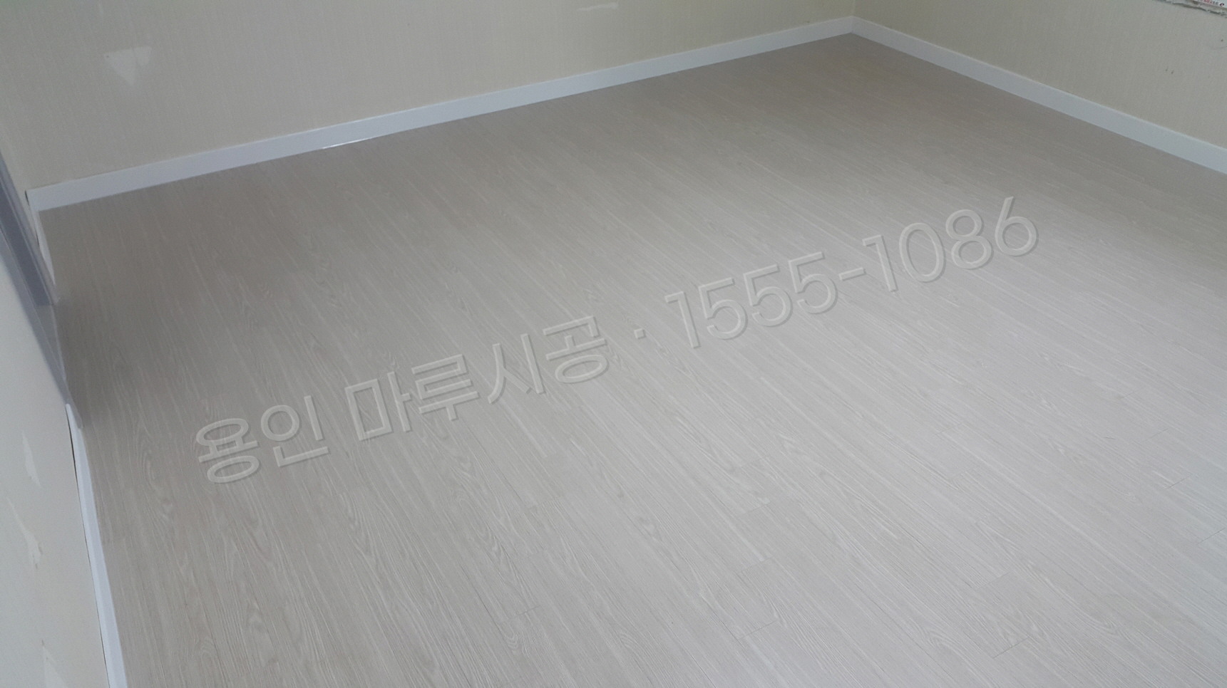 용인 기흥구 고매동 바닥공사 마루시공업체 한솔 울트라 워시오크 강마루 시공 후