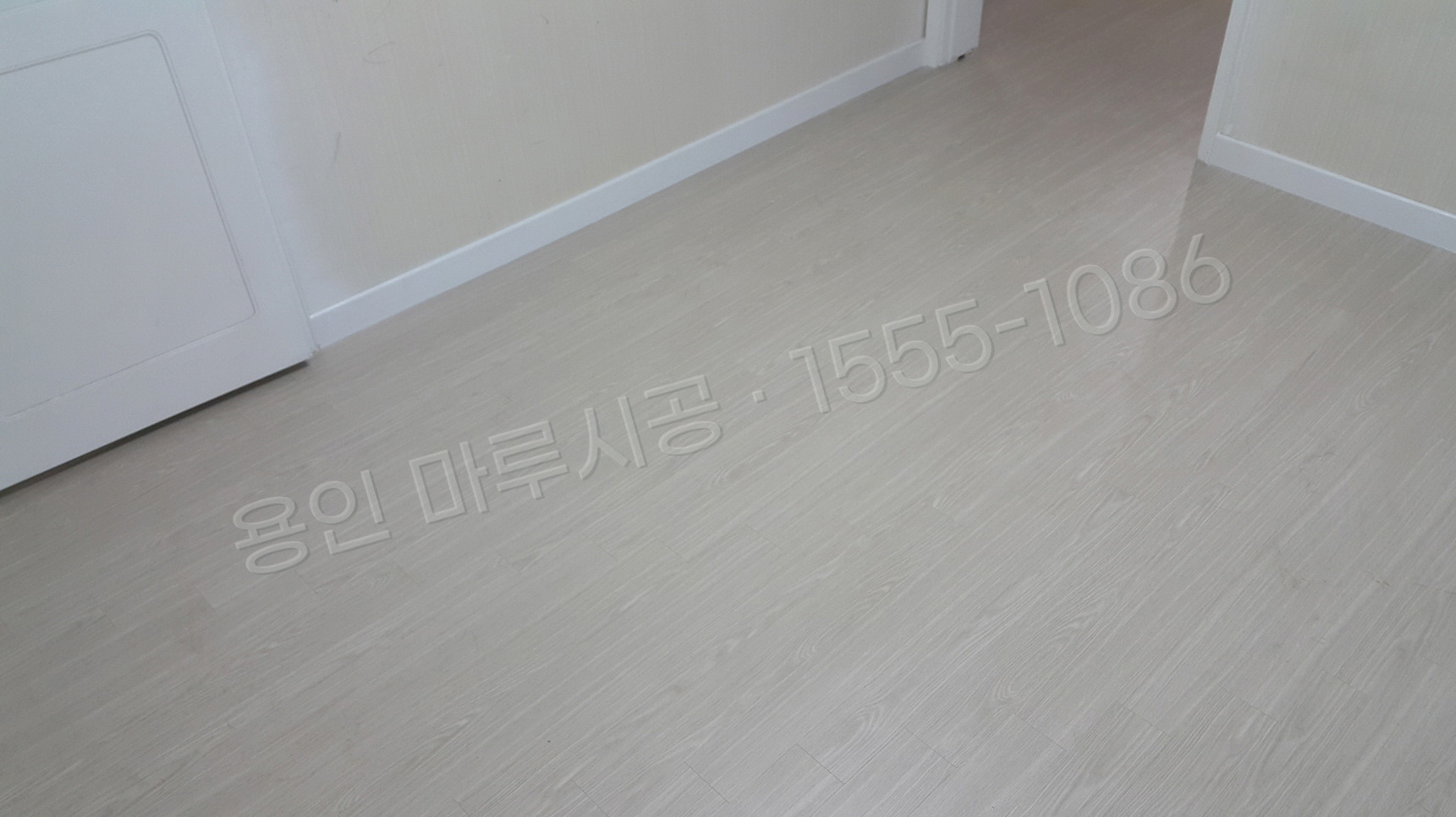 용인 기흥구 고매동 바닥공사 마루시공업체 한솔 울트라 워시오크 강마루 시공 후