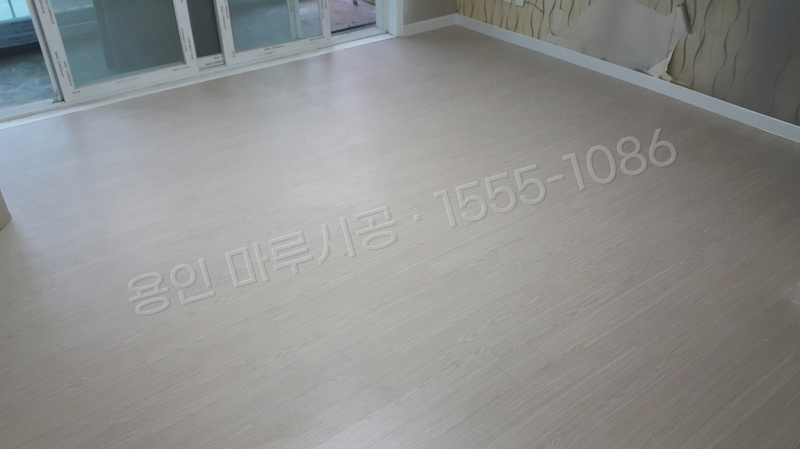 용인 기흥구 고매동 바닥공사 마루시공업체 한솔 울트라 워시오크 강마루 시공 완료