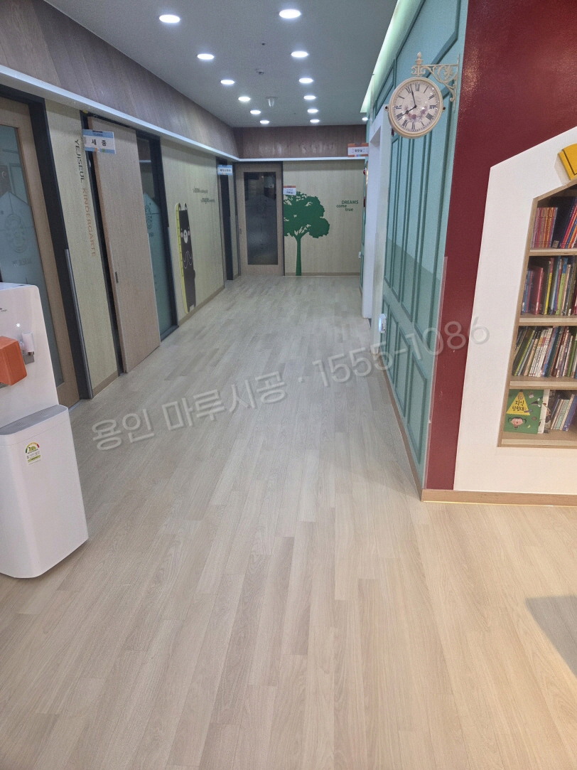 용인 기흥구 하갈동 바닥공사 마루시공업체 동화 나투스진 퓨어베이지 강마루 시공 후